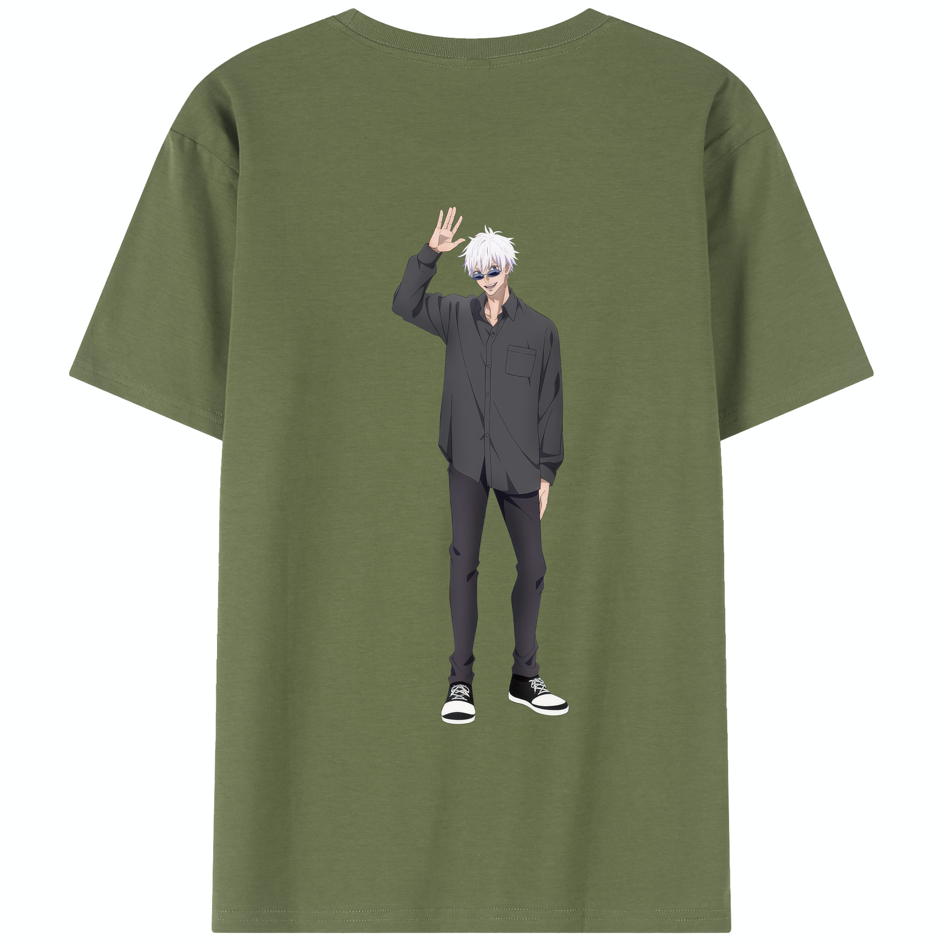 （画像用） 呪術廻戦 Jujutsu Kaisen 綿100％半袖Tシャツ（背面プリント）